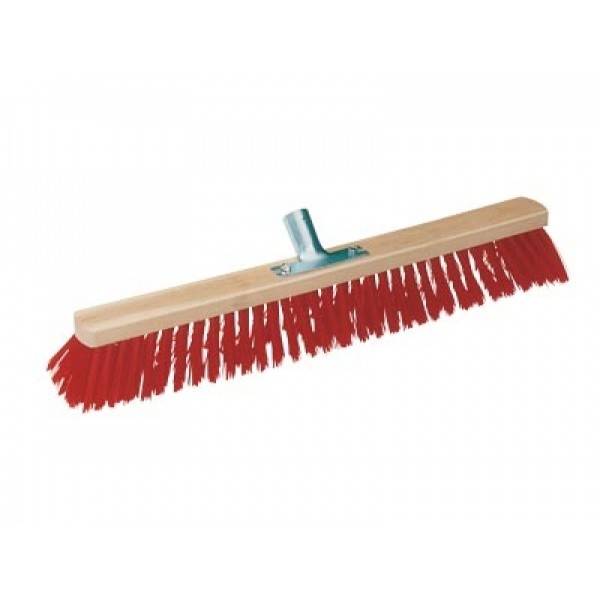 Balai synthétique rouge - Longueur : 600 mm - 863090