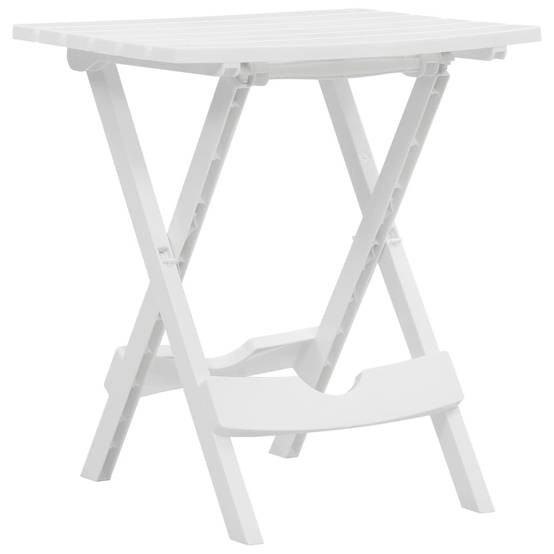 Table bois composite Prolenta Blanc 44,5 X 38,5 X 50 cm - P87209B - Image 1
