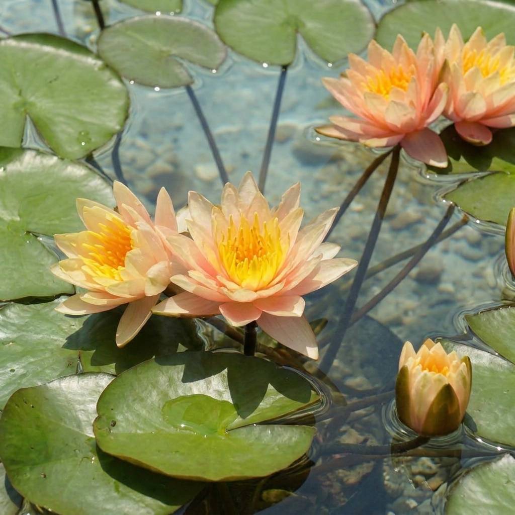 Nénuphar nain orange - Nymphaea - Image 2