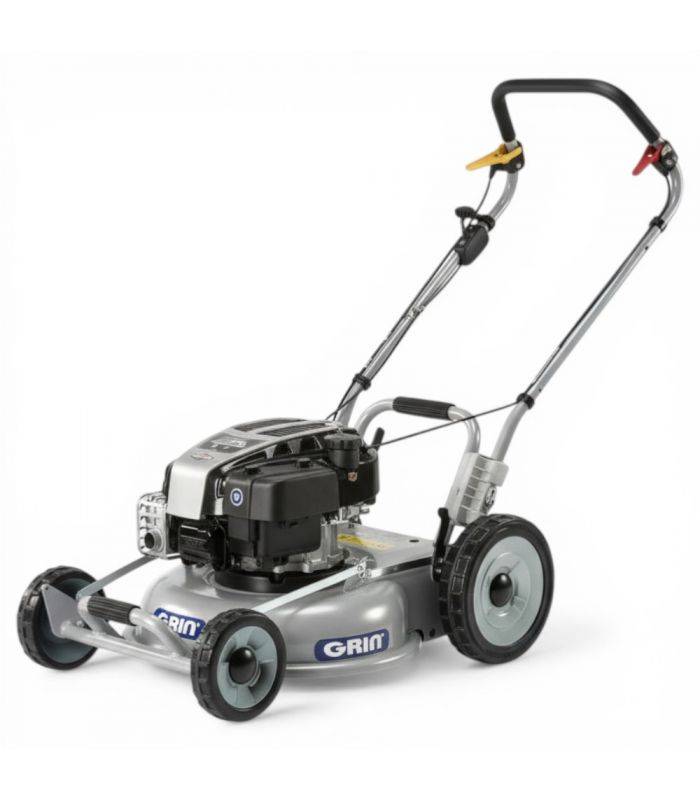 Grin - Tondeuse à gazon professionnelle tractée moteur Briggs Stratton 190 cm³, mulching 46 cm - GRIN PM46A - Image 2
