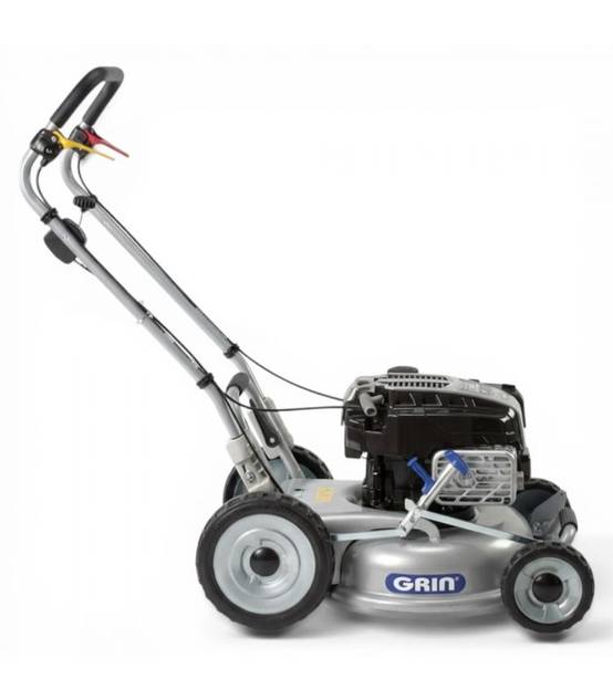 Grin - Tondeuse à gazon professionnelle tractée moteur Briggs Stratton 190 cm³, mulching 46 cm - GRIN PM46A - Image 4