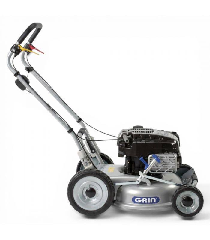 Grin - Tondeuse à gazon professionnelle tractée moteur Briggs Stratton 190 cm³, mulching 46 cm - GRIN PM46A - Image 4