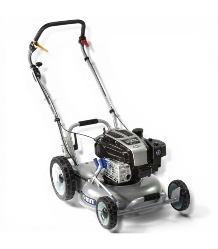 Grin - Tondeuse à gazon professionnelle tractée moteur Briggs Stratton 190 cm³, mulching 46 cm - GRIN PM46A - Image 3