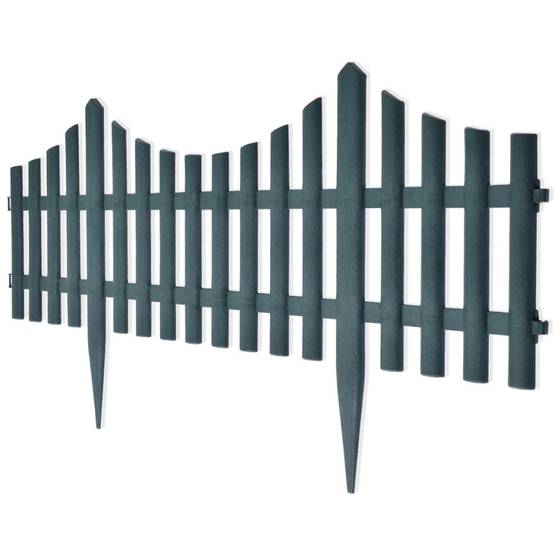 Bordure jardin décorative plastique aménagement massifs délimitation pelouse 10m vert - ComfortXL Outdoor Living - Image 3