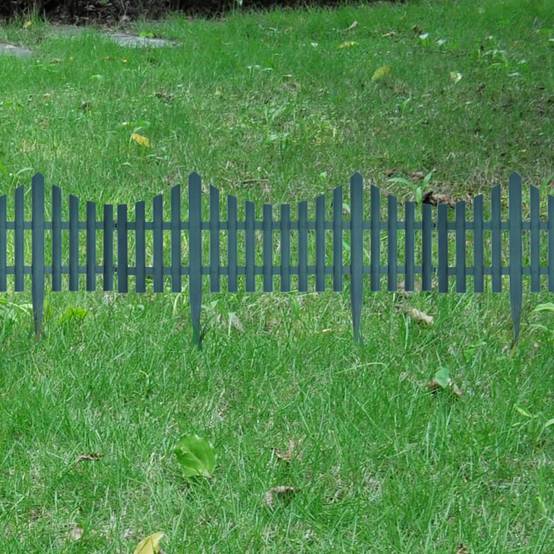 Bordure jardin décorative plastique aménagement massifs délimitation pelouse 10m vert - ComfortXL Outdoor Living - Image 8