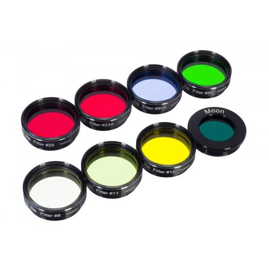 Kit de Filtres Levenhuk Solar System F8 pour Observation Astronomique - Image 1