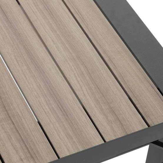 Hesperide - Table de jardin extensible "Évasion" en aluminium seigle & graphite traité époxy 10 places Hespéride - Image 6
