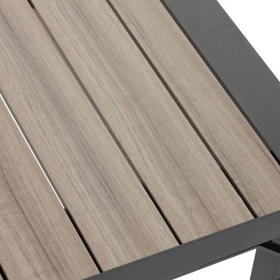 Hesperide - Table de jardin extensible "Évasion" en aluminium seigle & graphite traité époxy 10 places Hespéride - Image 4