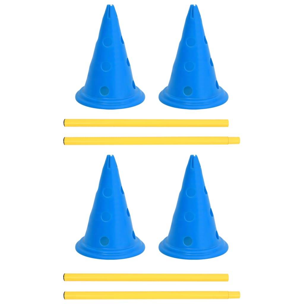Vidaxl - Ensemble d'obstacles d'activité pour chien Bleu et jaune vidaXL 150952 - Image 4