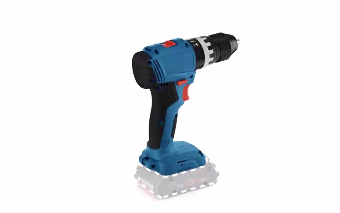 Bosch - Perceuse visseuse à percussion 18V GSB 18V-45 Professional (sans batterie ni chargeur) - BOSCH - 06019K3300 - Image 2