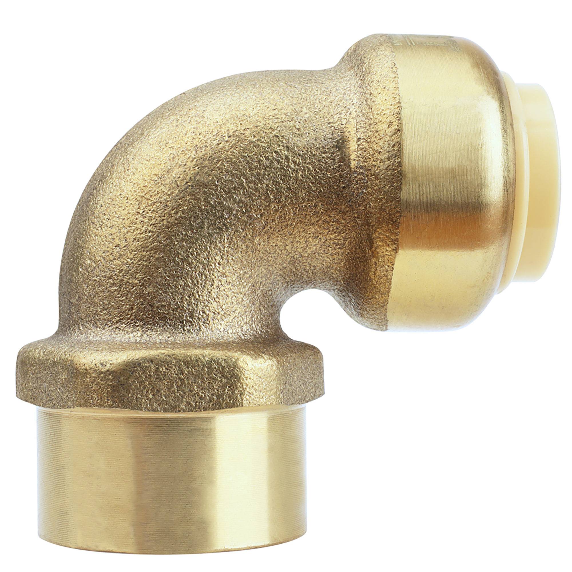 Boutte - Raccord TOUTUB Coude Femelle 1/2 en Laiton Ø 16 mm - Boutté