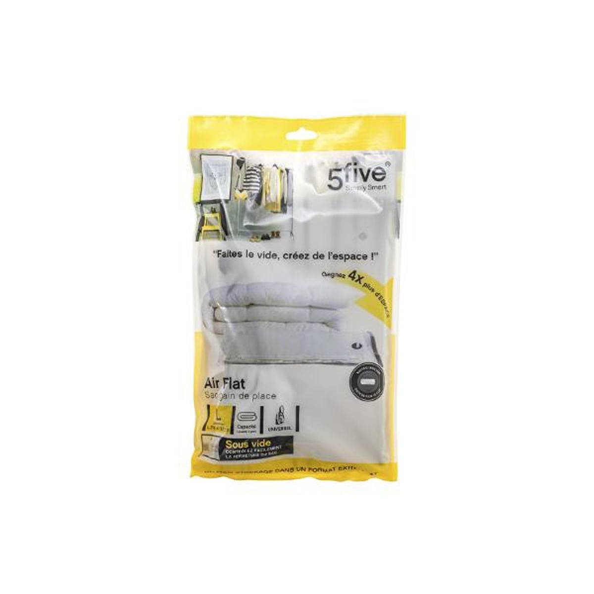 Sac de Rangement "Compresseur" 120cm Transparent - Image 4