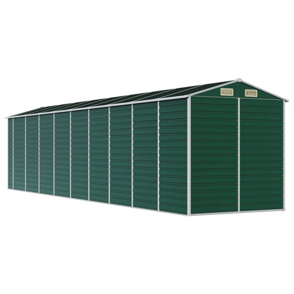 Vidaxl - Abri de jardin vert 191x810x198 cm acier galvanisé vidaXL 3188239 - Image 8