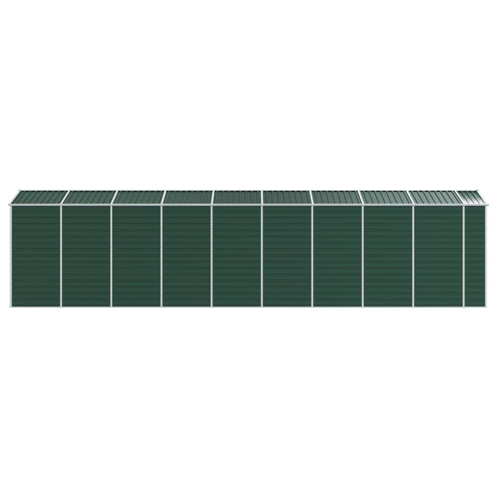 Vidaxl - Abri de jardin vert 191x810x198 cm acier galvanisé vidaXL 3188239 - Image 7