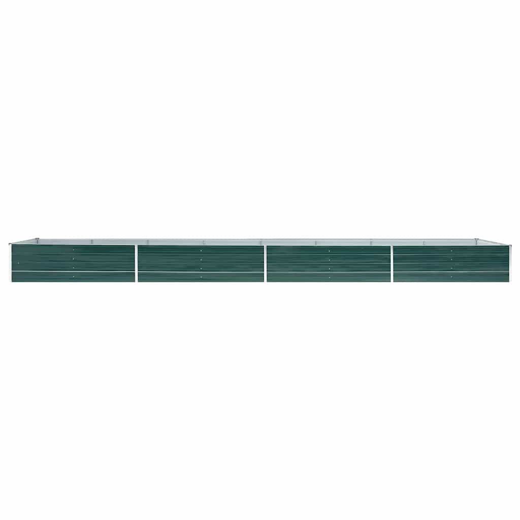 Vidaxl - Lit surélevé de jardin Acier galvanisé 600x80x45 cm Vert vidaXL 47073 - Image 4