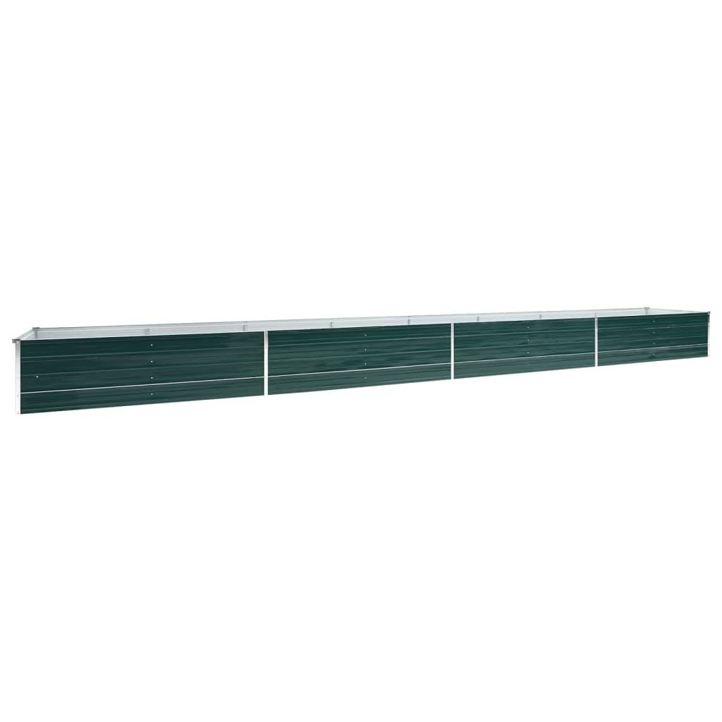 Vidaxl - Lit surélevé de jardin Acier galvanisé 600x80x45 cm Vert vidaXL 47073 - Image 2