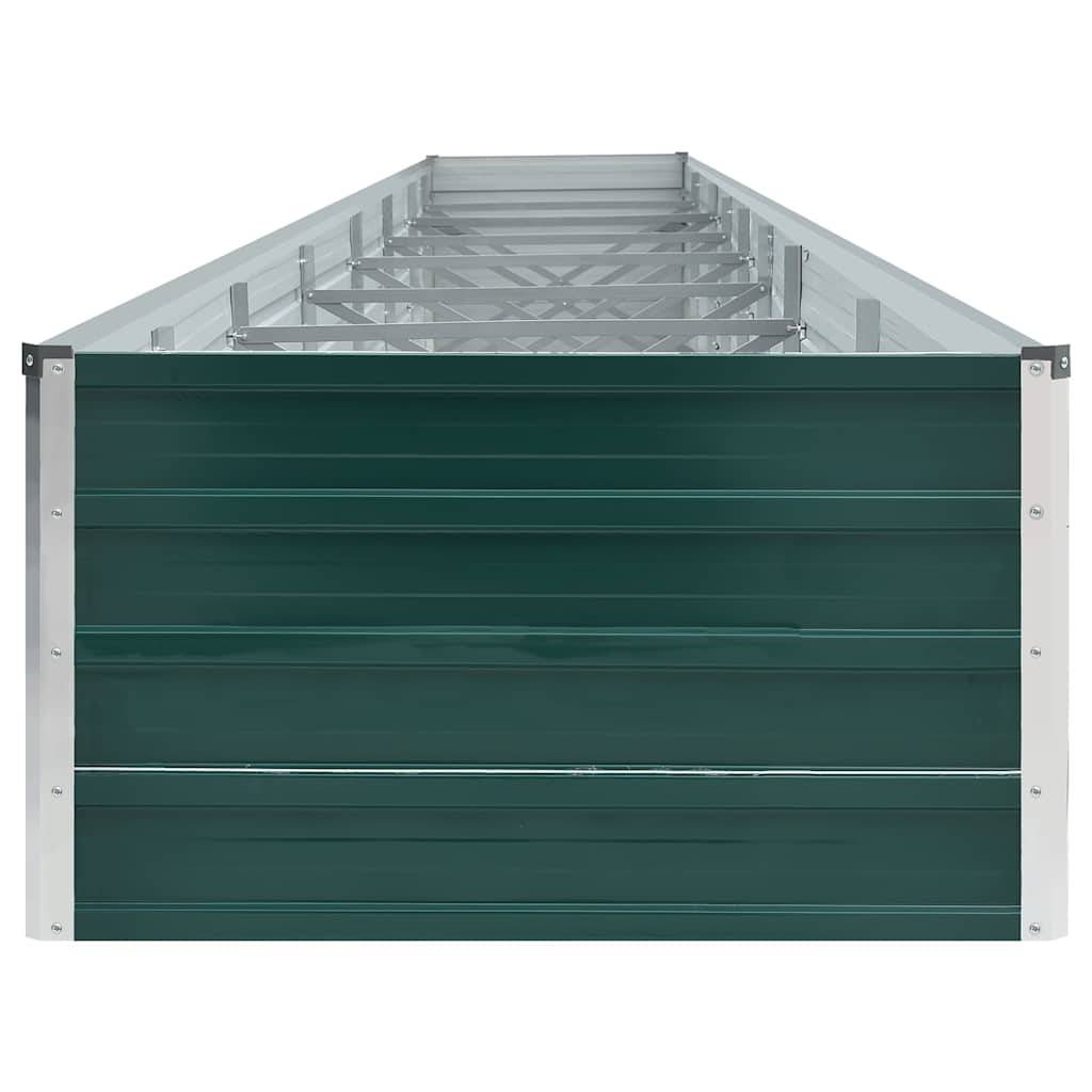 Vidaxl - Lit surélevé de jardin Acier galvanisé 600x80x45 cm Vert vidaXL 47073 - Image 5