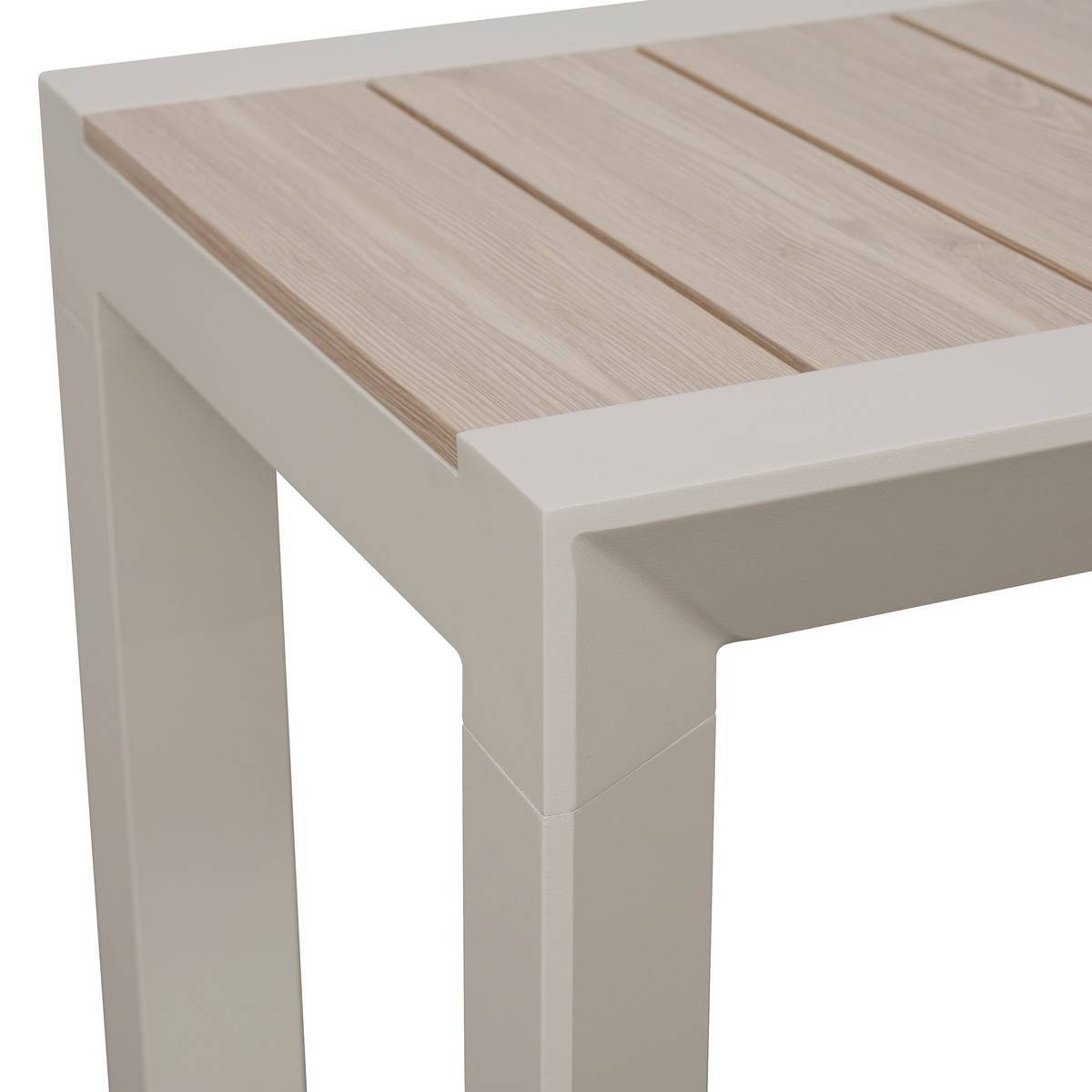 Hesperide - Table de jardin 2 places Evasion beige lin - Hespéride - Image 4