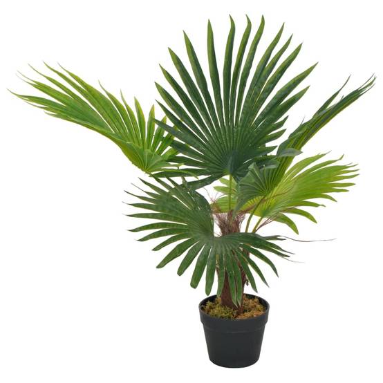 Vidaxl - Plante artificielle avec pot Palmier Vert 70 cm - Image 1