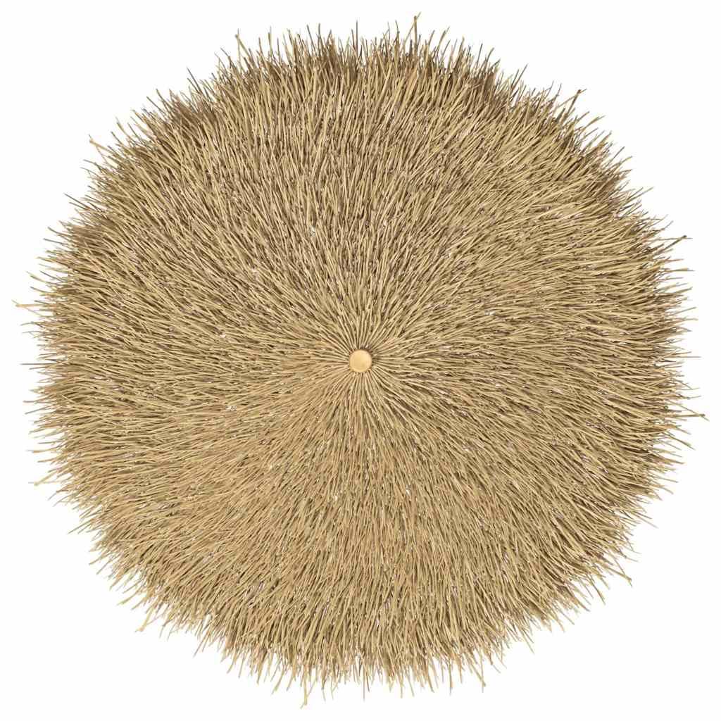 Parasol bambou et feuille de bananier naturel 180 x 180 x 230 cm - PANGIVO - Image 4