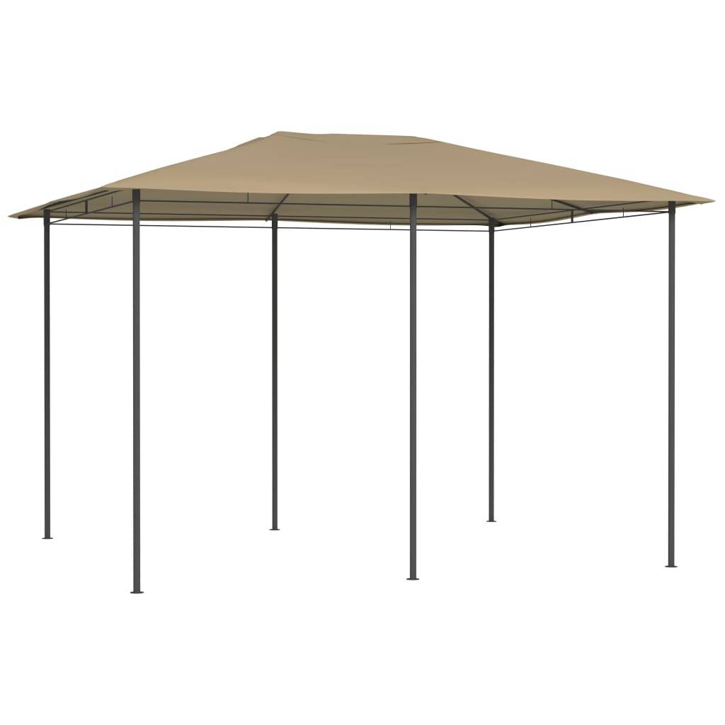 Maison Chic - Pergola Jardin - Tonnelle de jardin - Belvédère 3x4x2,6 m Taupe 160 g/m² MI35 - Image 1