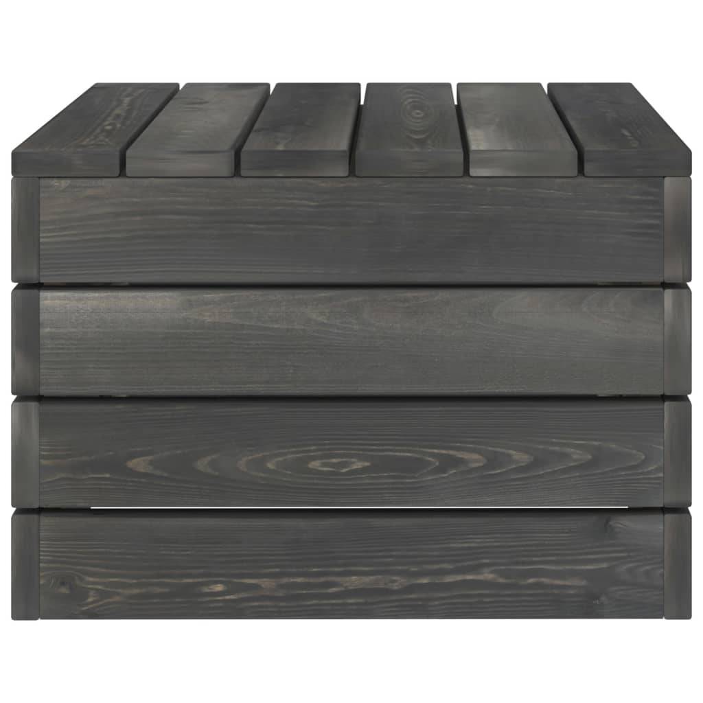 Helloshop26 - Salon de jardin palette meuble d'extérieur ensemble de mobilier 2 pièces avec coussins bois de pin massif - Image 8