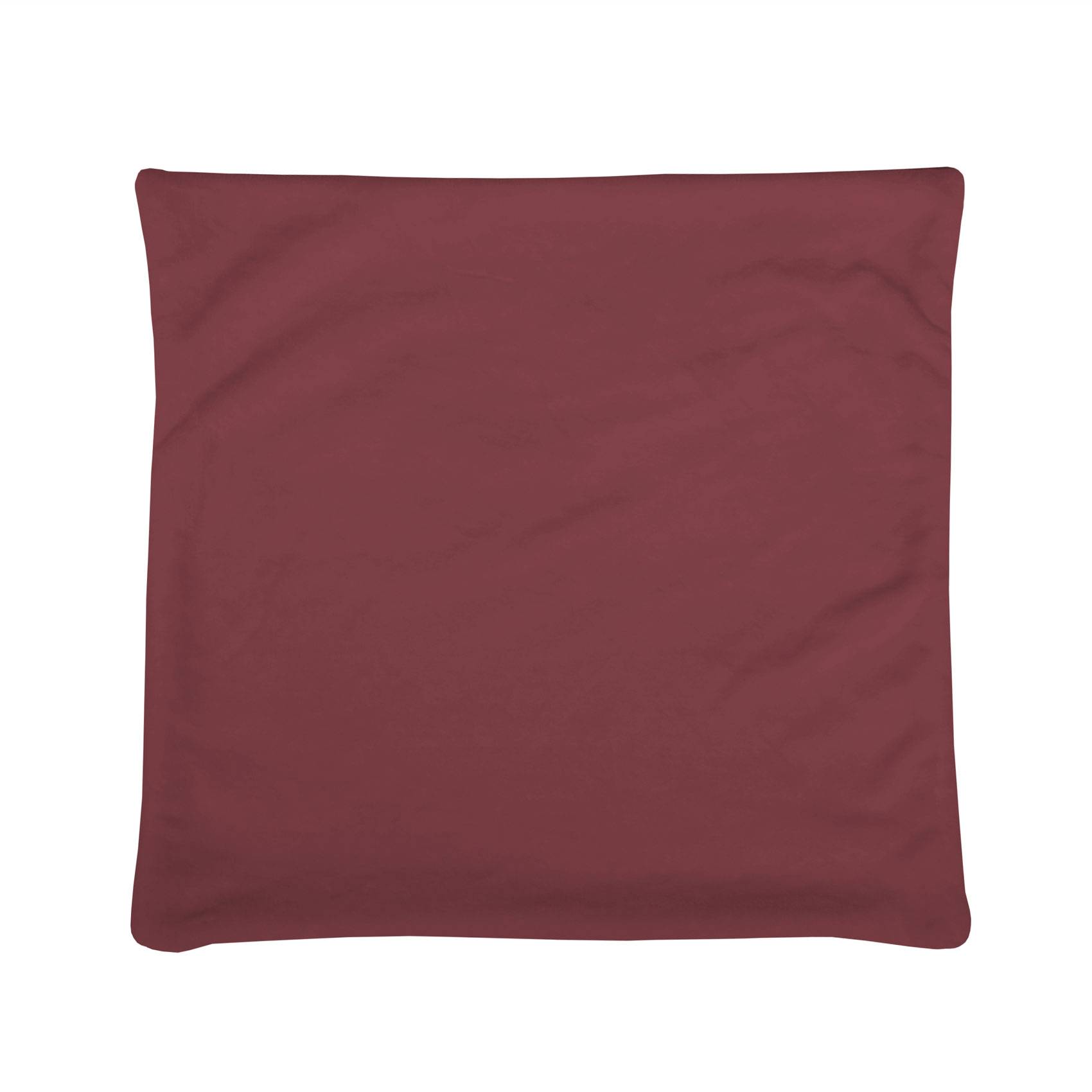 Lovely Casa - Housse de coussin douceur - LOVELY CASA - Polyester - Marsala - Image 1