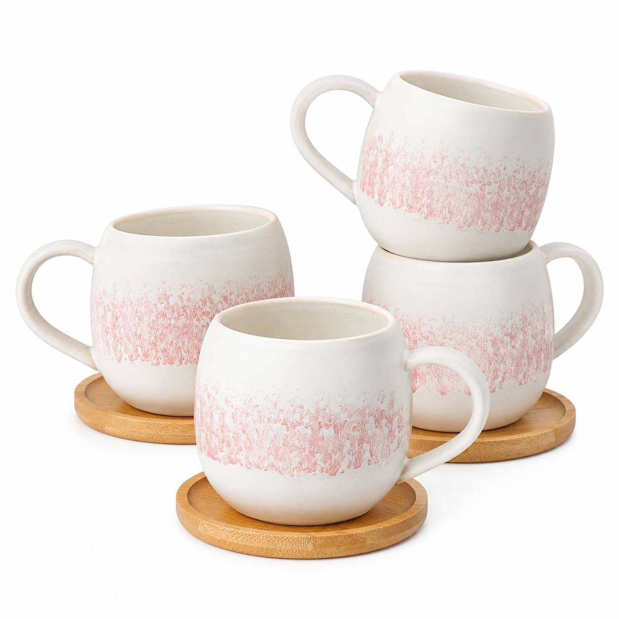 Tasse à Café Cappuccino avec Sous-Tasse - Image 1