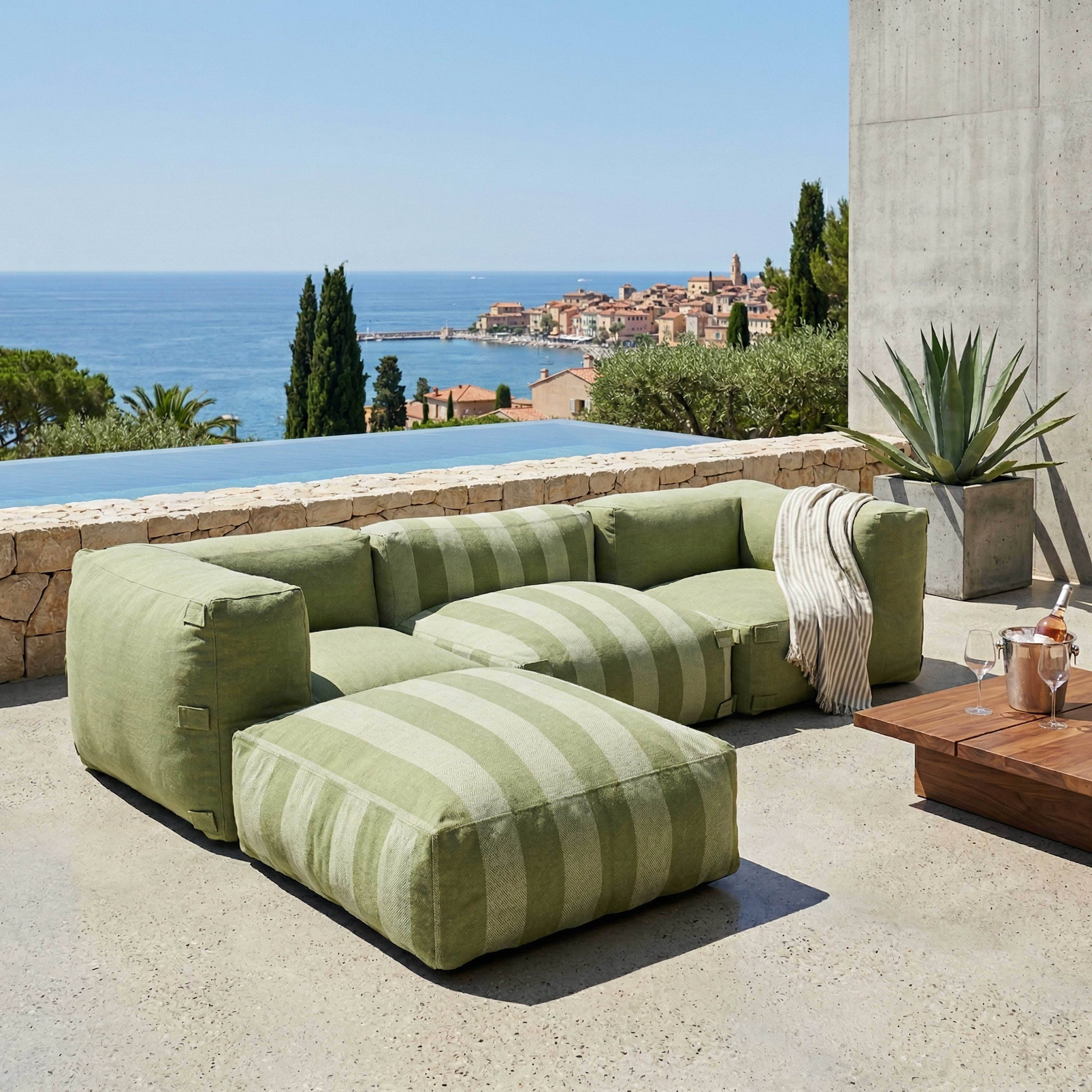 Oviala - Fauteuil d'angle pour canapé modulable cactus Mixi - Oviala - Image 6