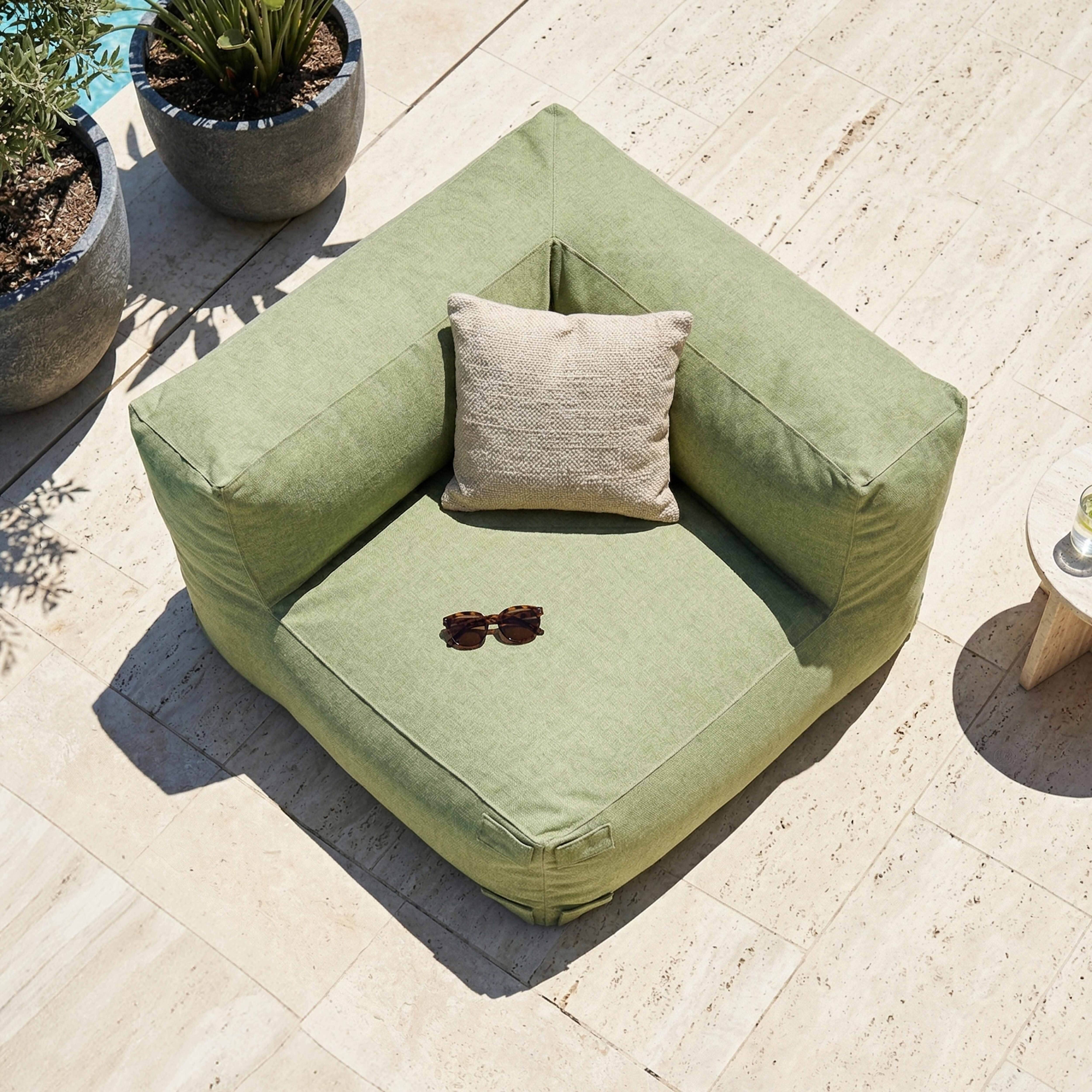 Oviala - Fauteuil d'angle pour canapé modulable cactus Mixi - Oviala - Image 3