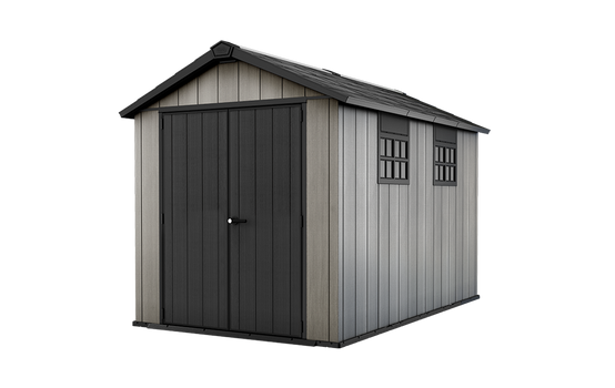 Keter - Abri de jardin Oakland 7511 - 7,2 m² - gris - KETER - Image 1