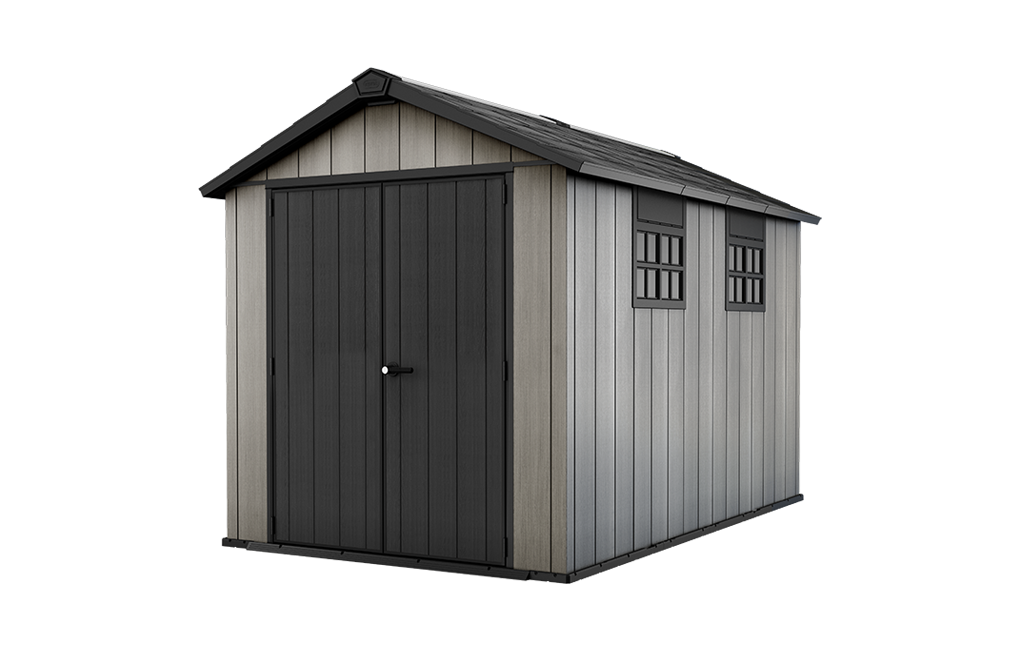 Keter - Abri de jardin Oakland 7511 - 7,2 m² - gris - KETER - Image 1