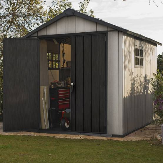Keter - Abri de jardin Oakland 7511 - 7,2 m² - gris - KETER - Image 5