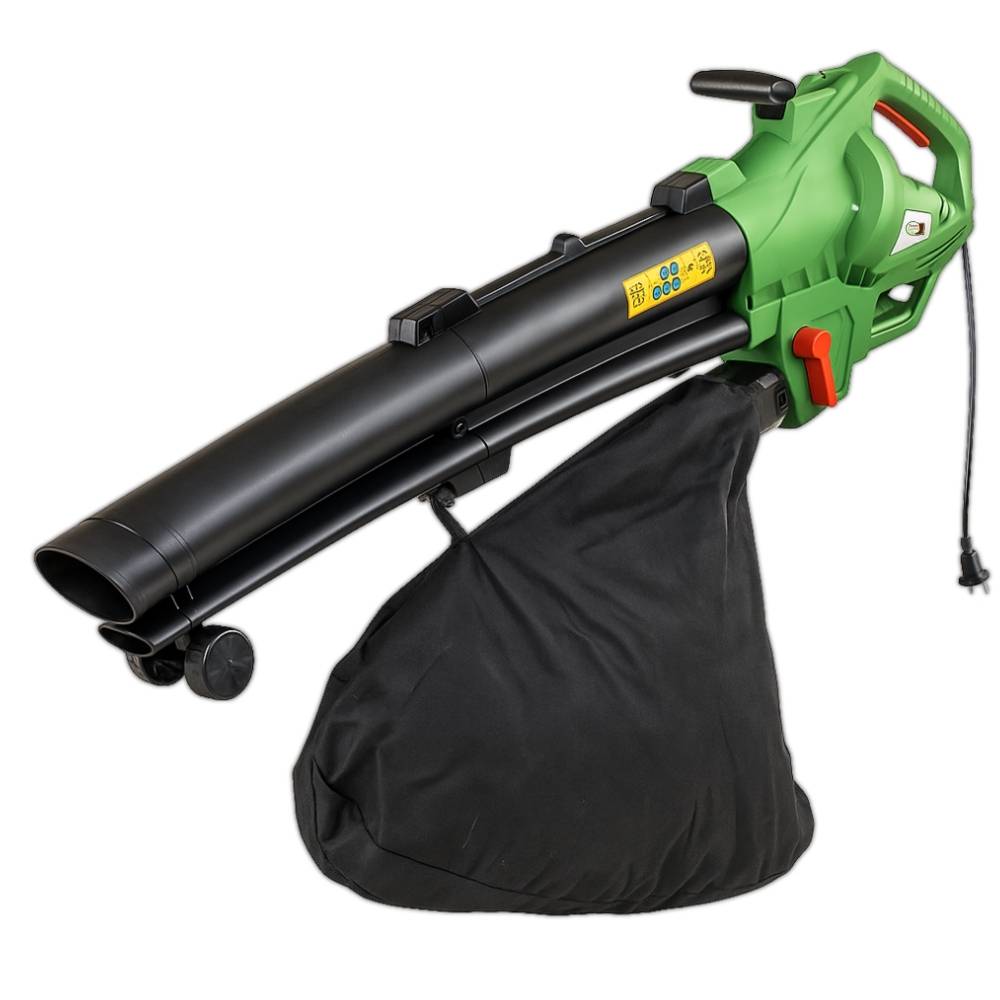 Sans Marque - Souffleur de feuilles filaire 3000W - aspirateur, broyeur - 270Kmh - 45L - TERRE JARDIN - Image 1