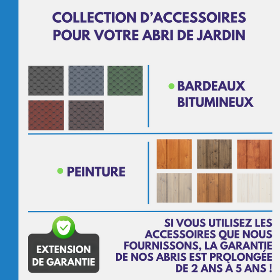 Timbela - Abri de Jardin en Bois Naturel H226x324x416 cm/12 m² - Stockage extérieur avec fenêtres - 17 mm d’épaisseur - Timbela M336 - Image 10