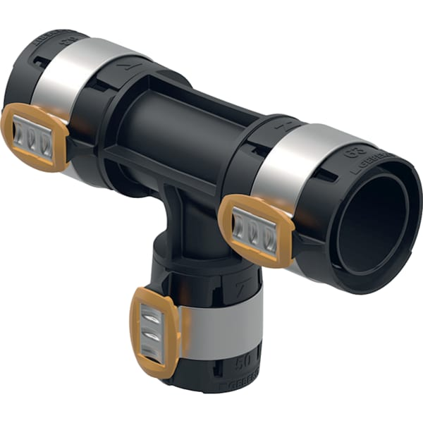 Té réduit GEBERIT Flowfit PPSU - Ø25 x Ø16 x Ø16 - 620.100.00.1 - Image 2