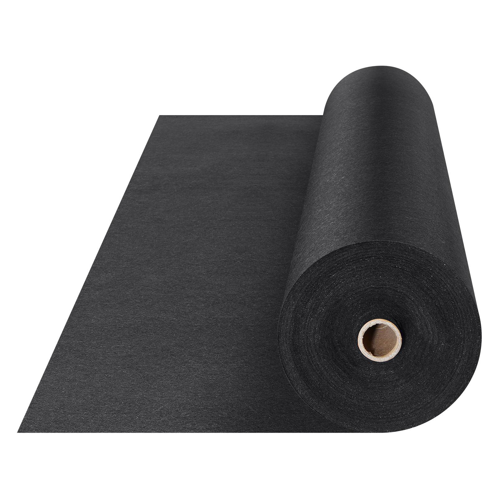 VEVOR Géotextile Toile Paillage Anti-Mauvaises Herbes Non Tissé 0,9x30,5 m 136g - Image 1