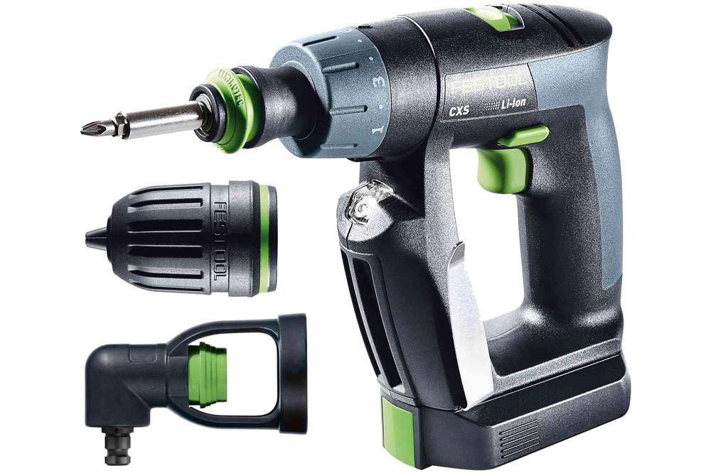 Festool - Perceuse-visseuse 10,8V CXS 2,6 I-Set + 2 batteries 2,6Ah + chargeur + coffret SYSTAINER - FESTOOL - 576093 - Image 3