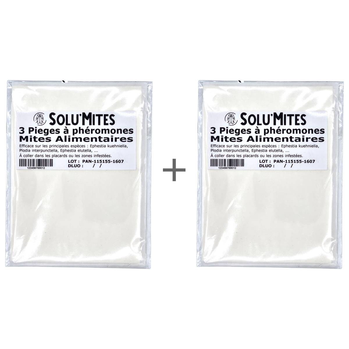 SOLUMITES-Lot de 6 Pièges à Phéromones pour Teignes Alimentaires - Image 2
