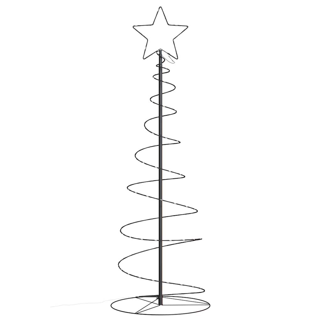 Sapin De Noël - Arbre de Noël lumineux conique 100 LED blanc chaud 150 cm - Image 3