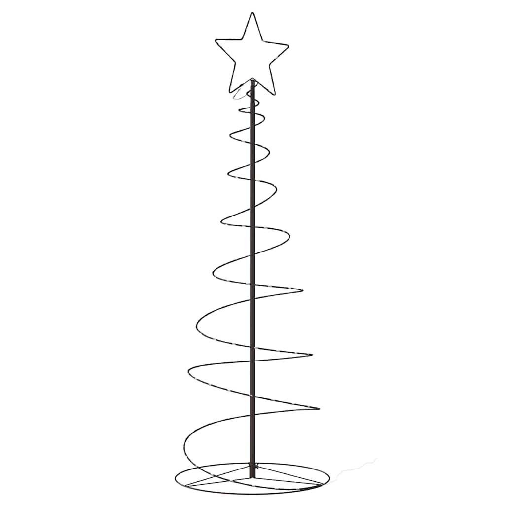 Sapin De Noël - Arbre de Noël lumineux conique 100 LED blanc chaud 150 cm - Image 5