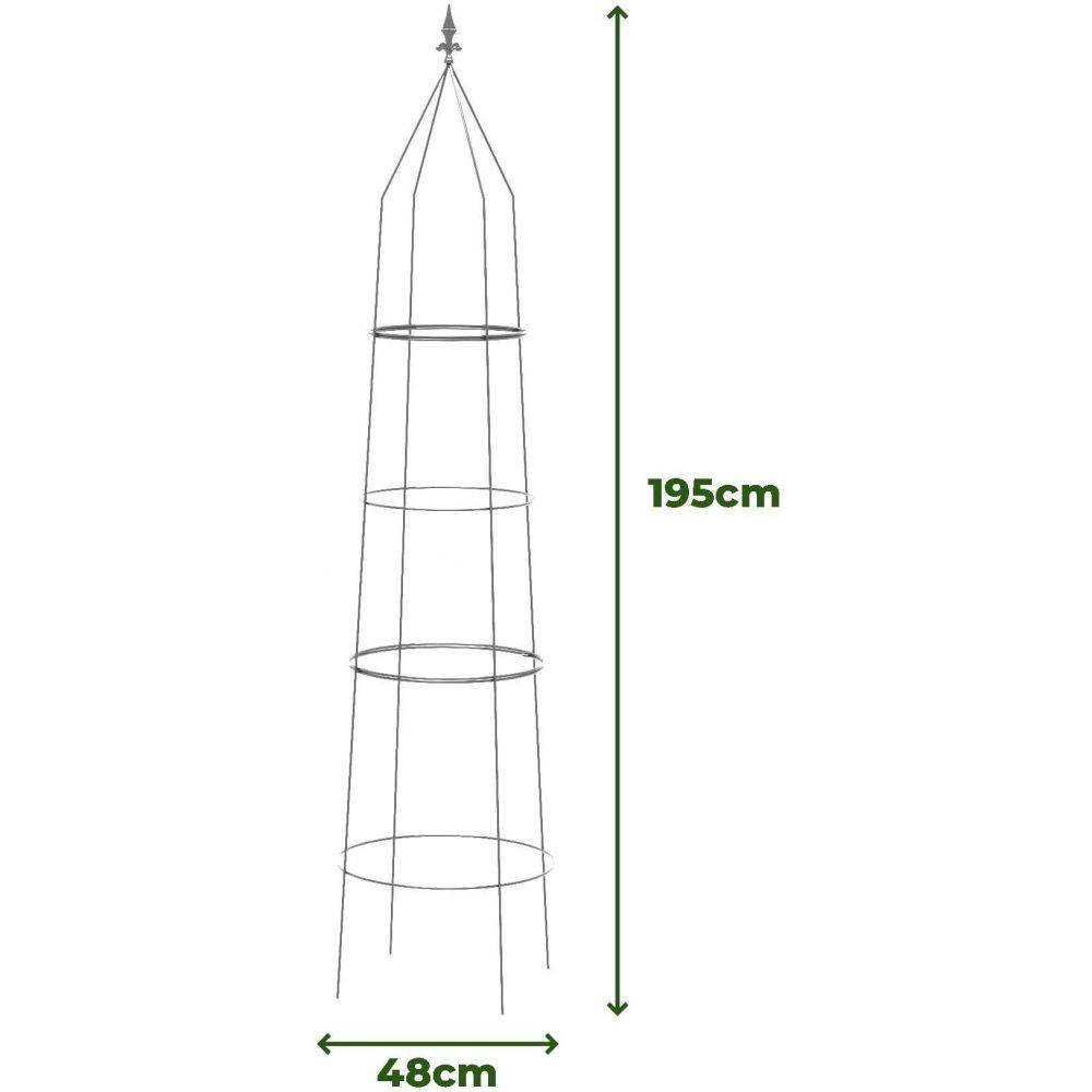 Komet - Treillis en acier View (Lot de 2) - Image 4
