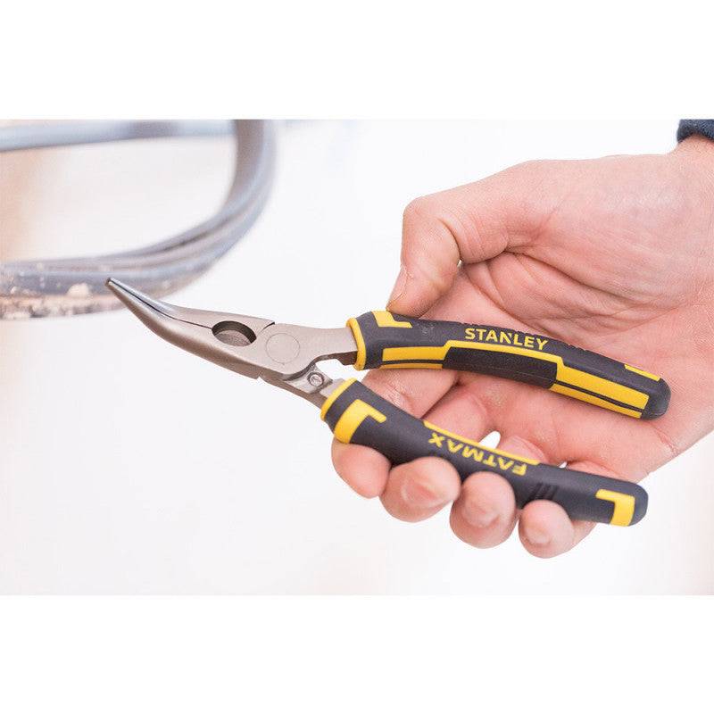 stanley - Pince à becs 1/2 ronds longs coudes STANLEY FATMAX - 160 mm Stanley - Image 4