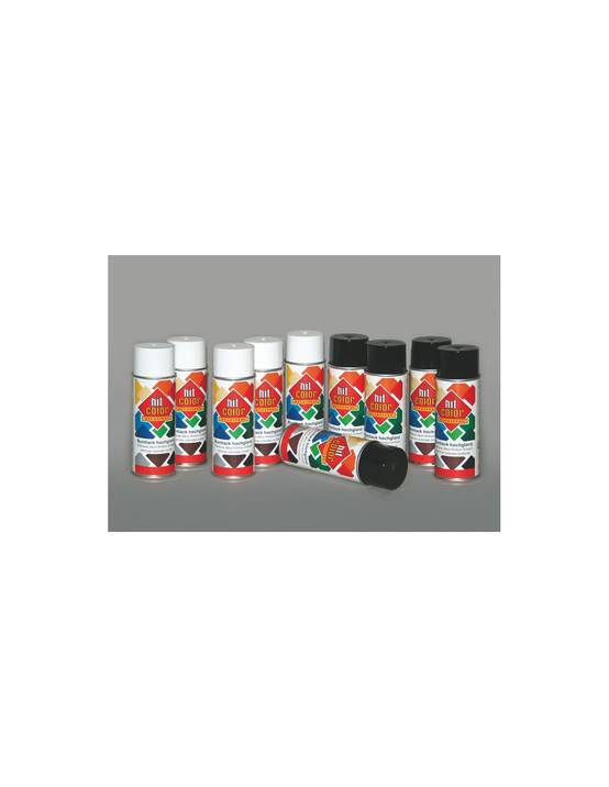 Peinture Spray Noir Satiné 400ml Finition Noire Satinée Durable, Séchage Rapide - Générique