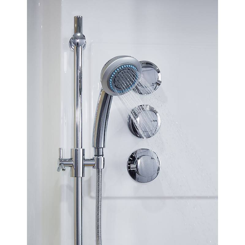 Sauna Douche Hammam Boreal® SH180-G Blanc gauche - Image 6