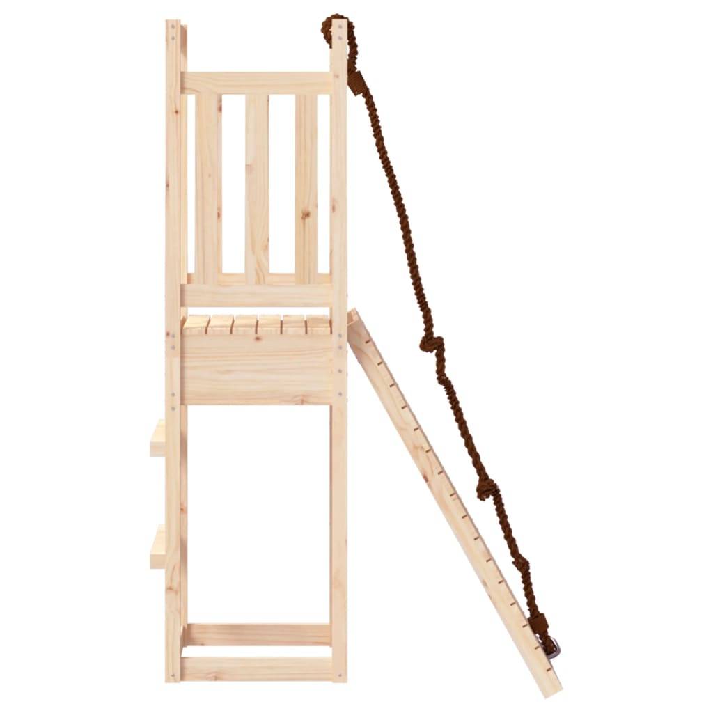 Helloshop26 - Maisonnette de jeu avec mur d'escalade 53 x 114 x 169 cm bois massif de pin - Image 5