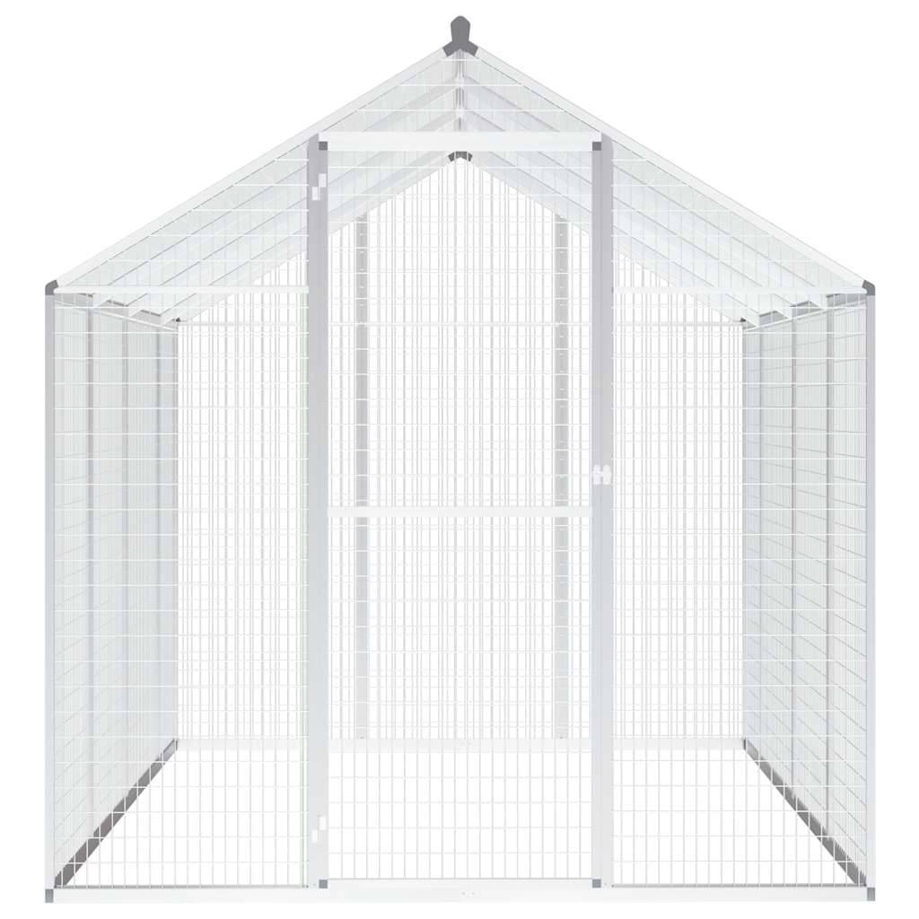 Grande volière extérieure en aluminium pour oiseaux et perroquets 178x242x192cm – ComfortXL Outdoor Living - Image 2
