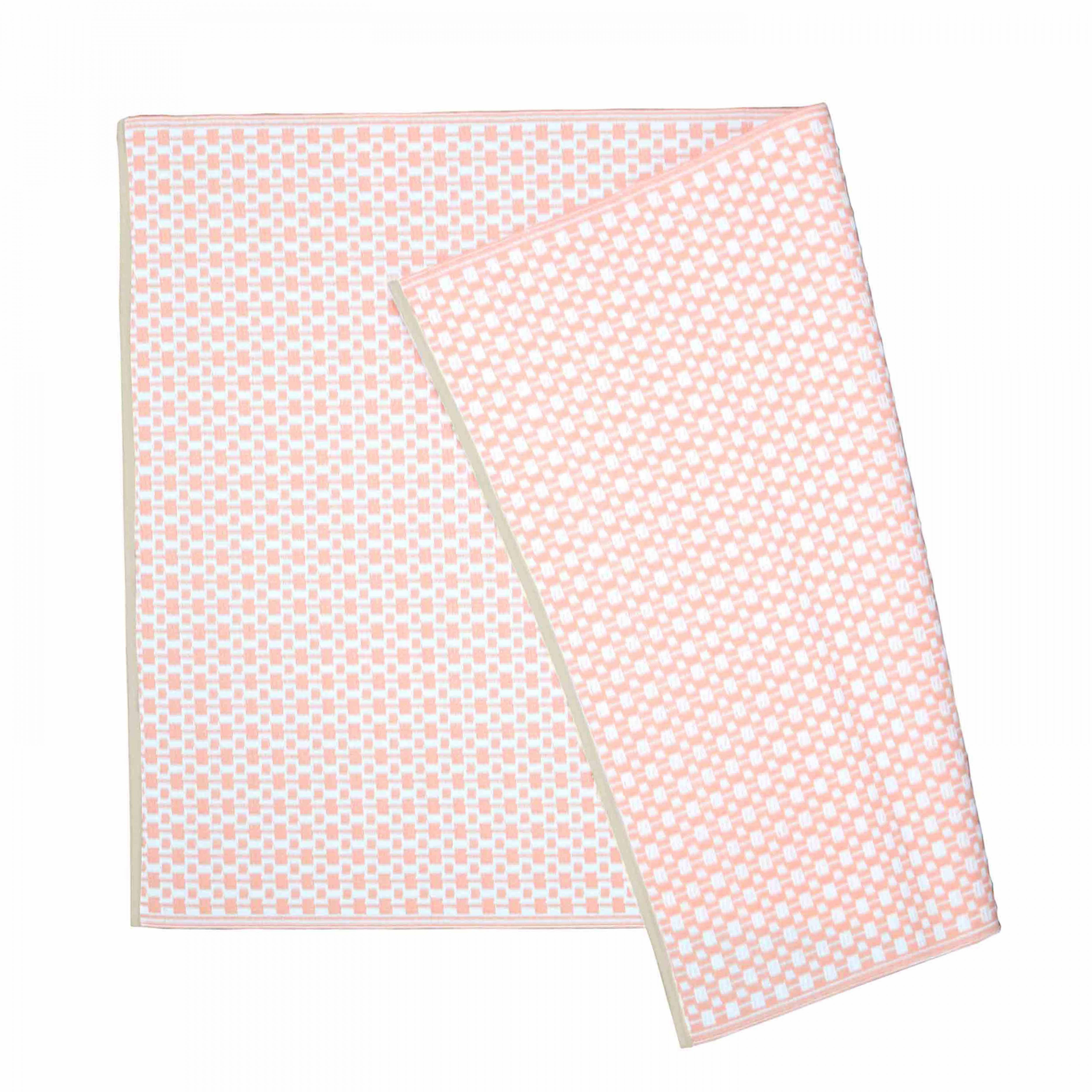 Oviala - Tapis d'extérieur en polypropylène recyclé rose 180 x 120 cm - Oviala - Image 4