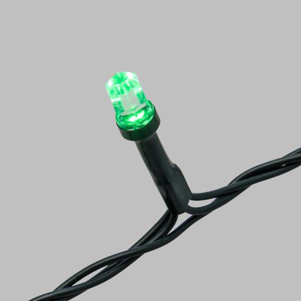 Lotti - Guirlande extérieure 50m 500 LED Diamant multicolore 8 jeux dimmable télécommande câble vert Lotti - Image 3