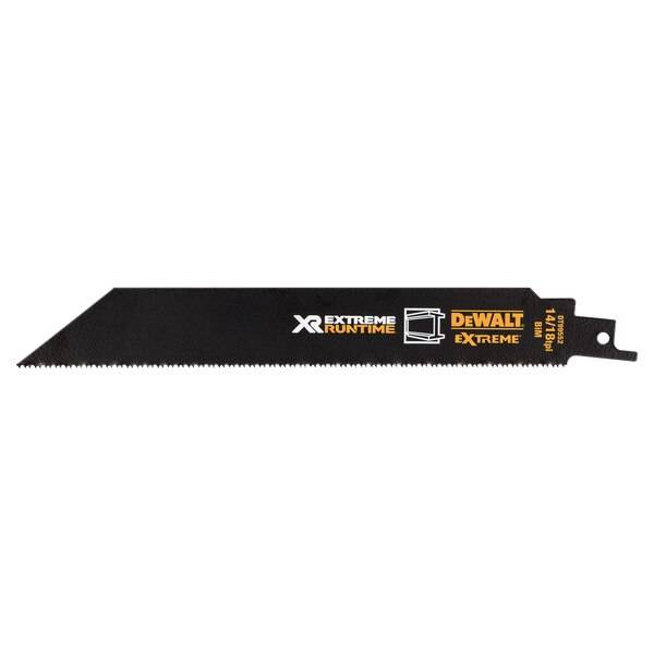 Dewalt - Lame scie sabre XR Extreme runtime 203 mm DEWALT pour métal - 5 pièces - DT99552